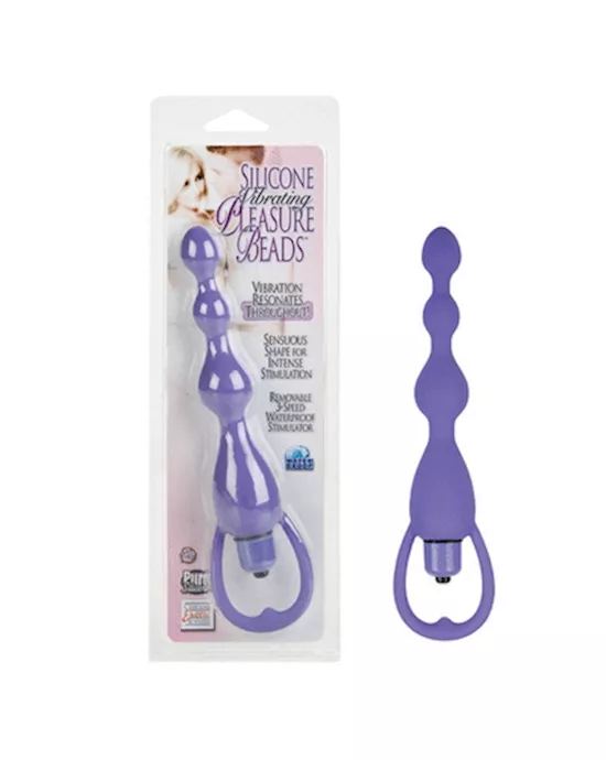 Silicone Vibrating Pleasure Beads