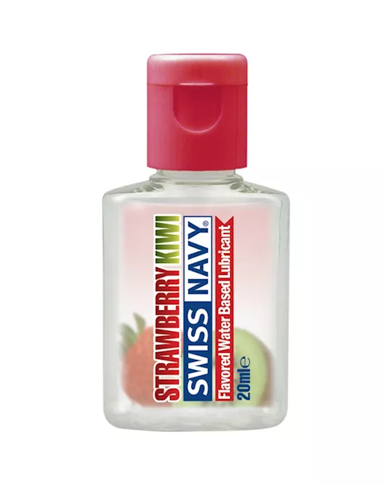 Swiss Navy Strawberry Kiwi Lubricant 06oz 20ml