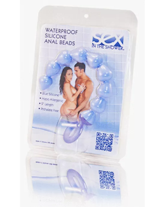 Sex In The Shower  Silicone Anal Beads