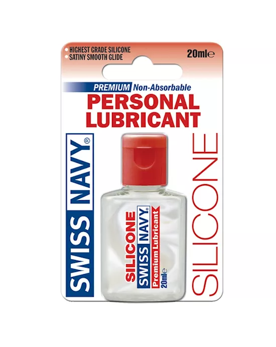 Swiss Navy Silicone Lubricant 06oz 20ml