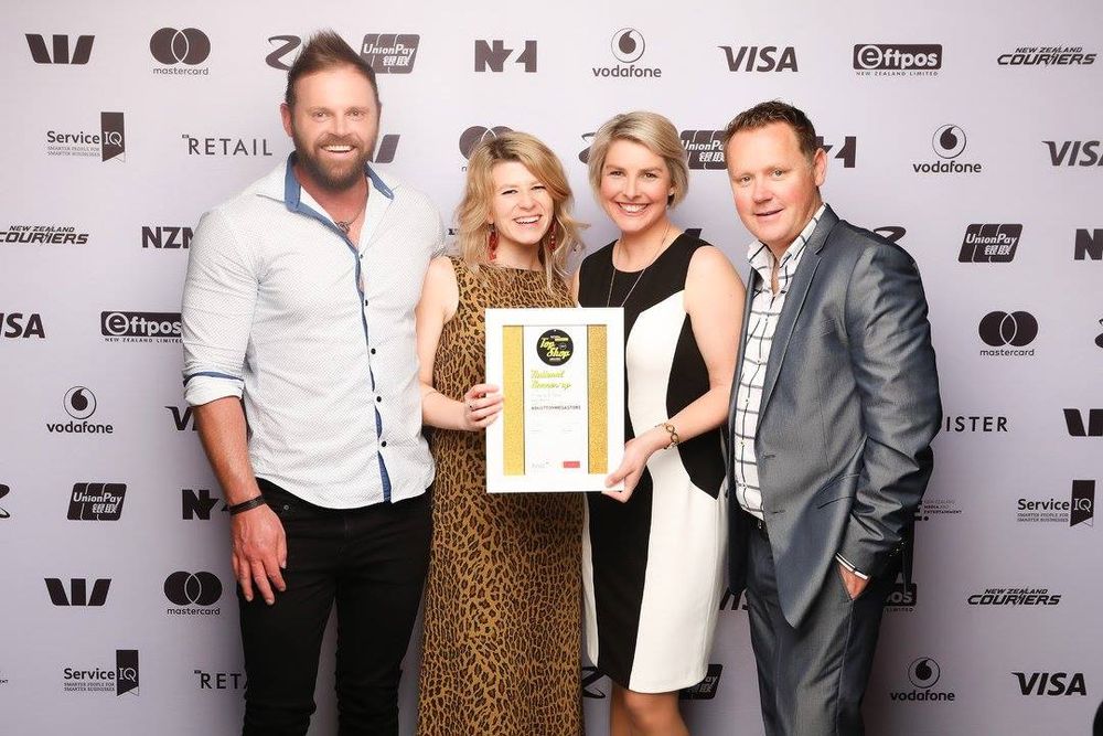 Adulttoymegastore Named Second Best Online Retailer in New Zealand!