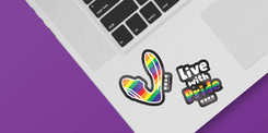 Pride sticker pack fundraiser for Gender Minorities Aotearoa  